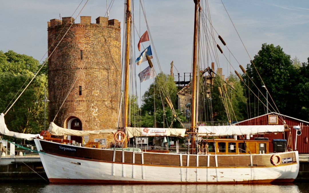 "Vorpommern" voor de vistoren in Greifswald, © GMG/GUdrun Krüger