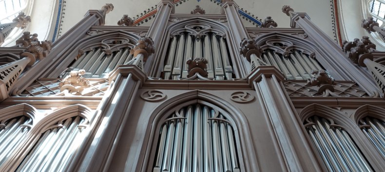 Buchholz organ in St. Nikolai Stralsund // © Kimu Buchholz organ in St. Nikolai Stralsund // © Kimu