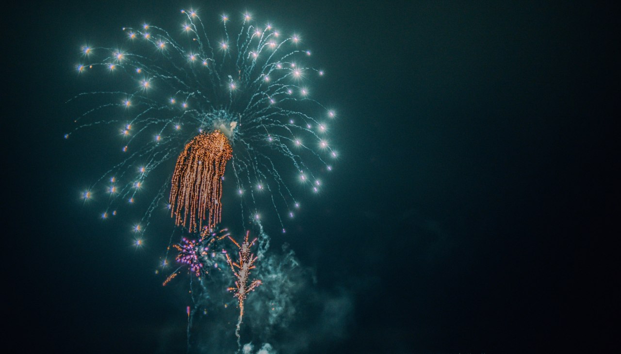Oud en nieuw vuurwerk, © Binzer Bucht Tourismus