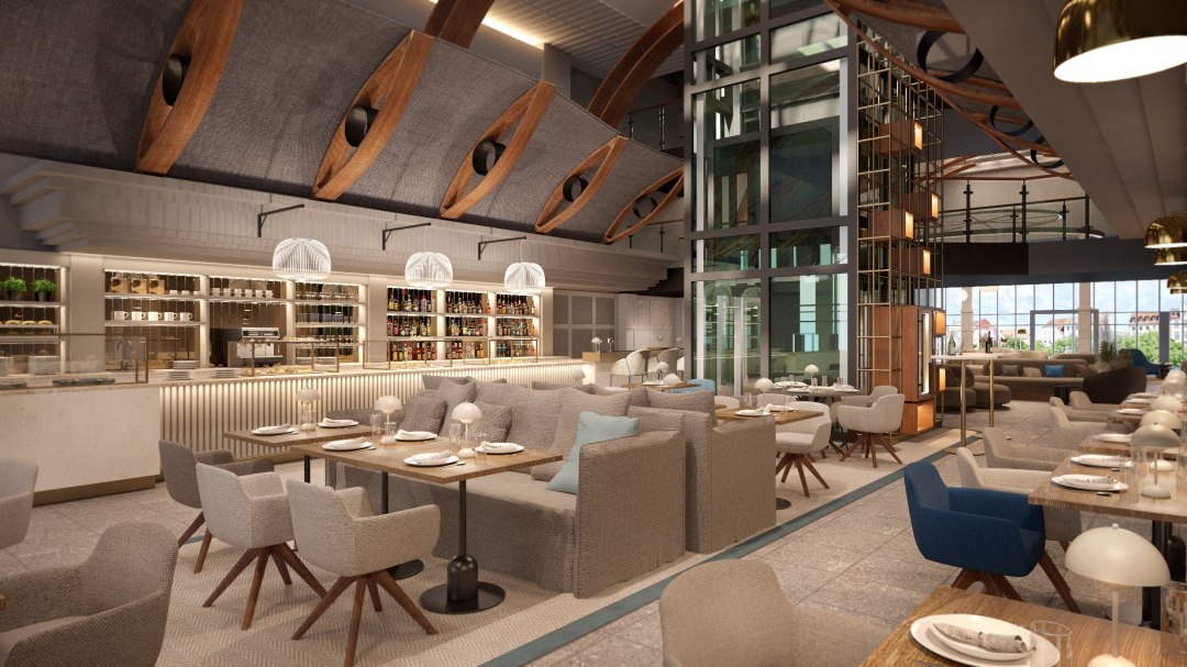 Islands with comfortable seating groups invite you to linger, chat and get to know each other. Here you can plan your day, reserve your beauty treatment at ARELAXLIFE or get ideas for your next outdoor activity., © Mein Rügen Betriebsgesellschaft mbH Islands with comfortable seating groups invite you to linger, chat and get to know each other. Here you can plan your day, reserve your beauty treatment at ARELAXLIFE or get ideas for your next outdoor activity., © Mein Rügen Betriebsgesellschaft mbH