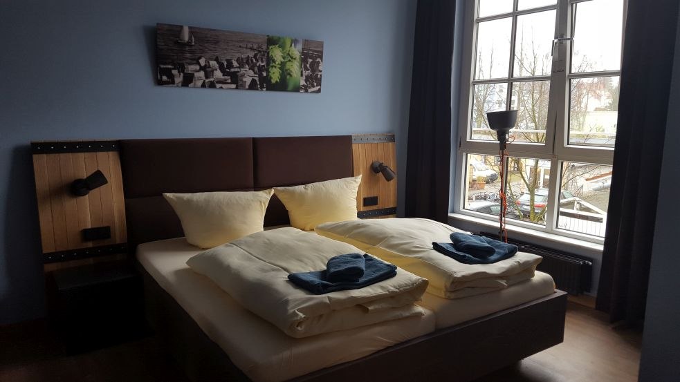 Baltic Sea Brewery Hotel room view // &copy; Ostsee-Brauhaus AG Hotel