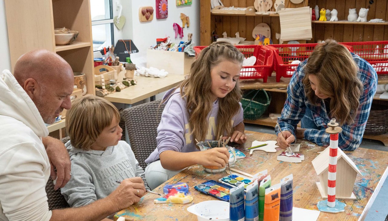 BEECH Resort Fleesensee - Creatieve workshop, © Fleesensee Feriendorf GmbH