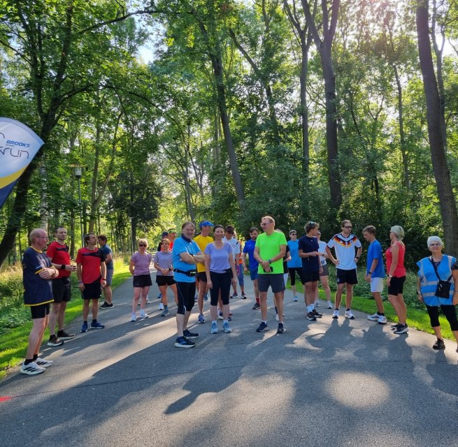 Wir sind startklar! // &copy; Parkrun