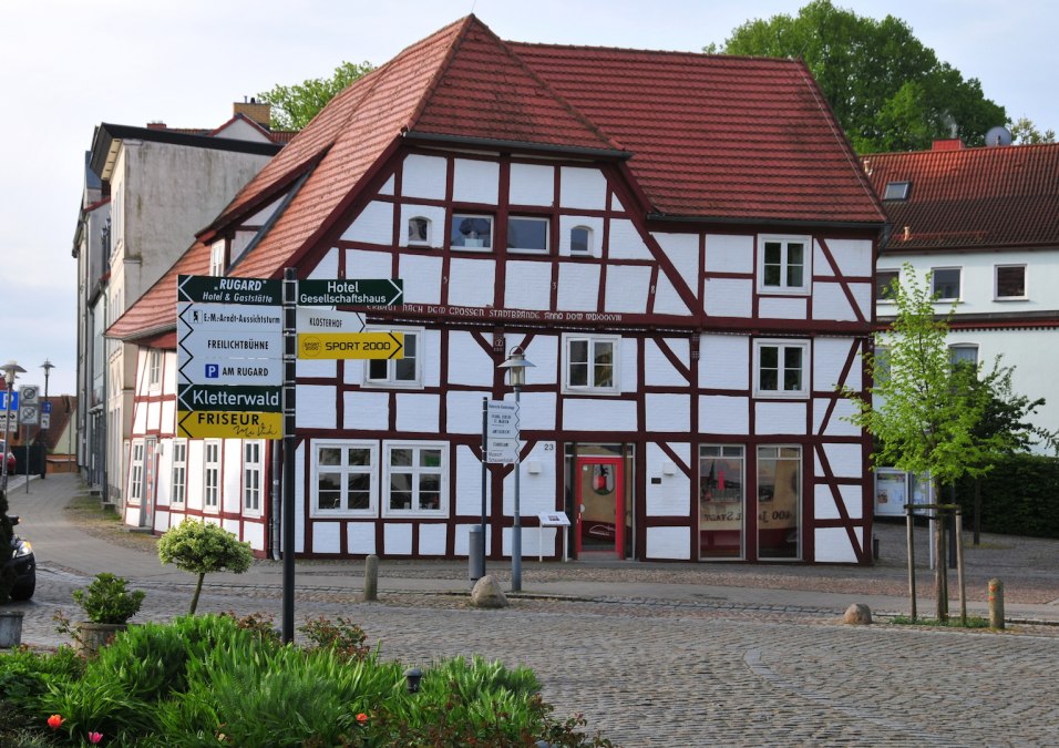 Tourist information Bergen, © Tourismuszentrale Rügen Tourist information Bergen, © Tourismuszentrale Rügen