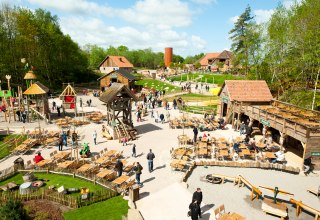 A view over the large adventure village on R&uuml;gen // &copy; Karls Erlebnis-Dorf