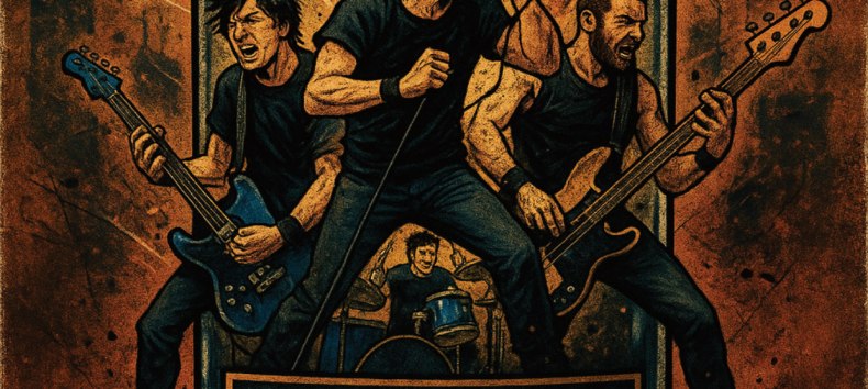 Mit ihrer Musik feiert die Band ihre Helden der Rockmusik. // © Stefan Schlick Mit ihrer Musik feiert die Band ihre Helden der Rockmusik. // © Stefan Schlick