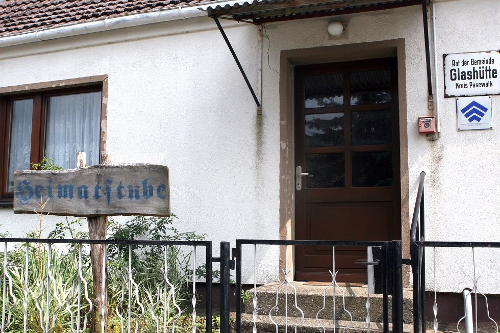 Ingangsgebied van de Heimatstube, © Sabrina Wittkopf-Schade