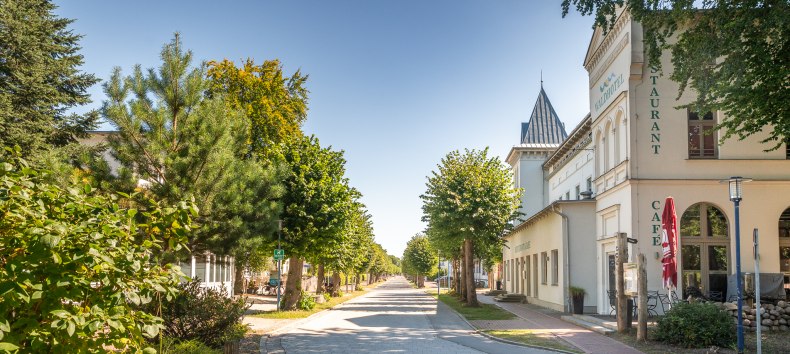 Widok na ulicę Kurstraße // © André Pristaff / TuK Widok na ulicę Kurstraße // © André Pristaff / TuK