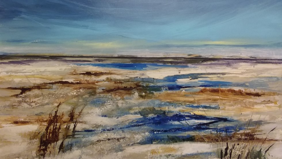 Akrylowy krajobraz, © Jutta Mahnke Akrylowy krajobraz, © Jutta Mahnke