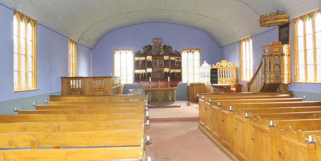 Church monastery Wulfshagen-inside, © M. Hagemann Church monastery Wulfshagen-inside, © M. Hagemann