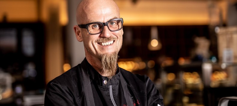 TV-kok Ralf Zacherl te gast op het keukenfeest in het Vju Hotel Rügen in de kustplaats aan de Oostzee Göhren, © msk media Stefan Maicher