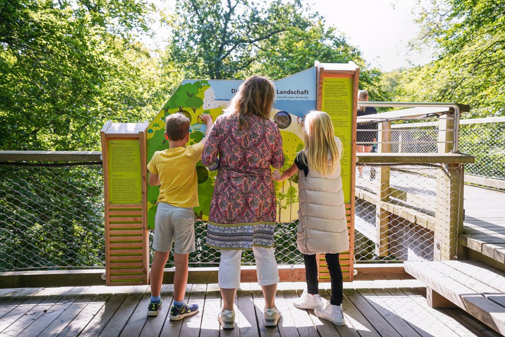 Stacja edukacyjna w Centrum Dziedzictwa Przyrodniczego Rugii, &copy; Naturerbezentrum Ruegen