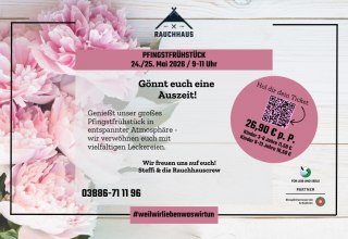 Pfingstfrühstück im Rauchhaus Möllin // © Rauchhaus Möllin Pfingstfrühstück im Rauchhaus Möllin // © Rauchhaus Möllin