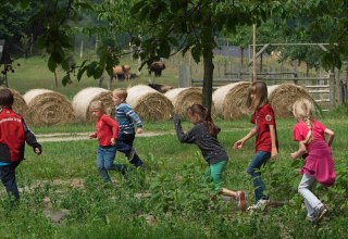 Plezier en spelletjes op kinderdag, &copy; Naturerlebnispark Gristow