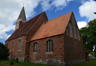 Johanneskerk in Zirkow op het eiland Rügen // © Tourismuszentrale Rügen Johanneskerk in Zirkow op het eiland Rügen // © Tourismuszentrale Rügen