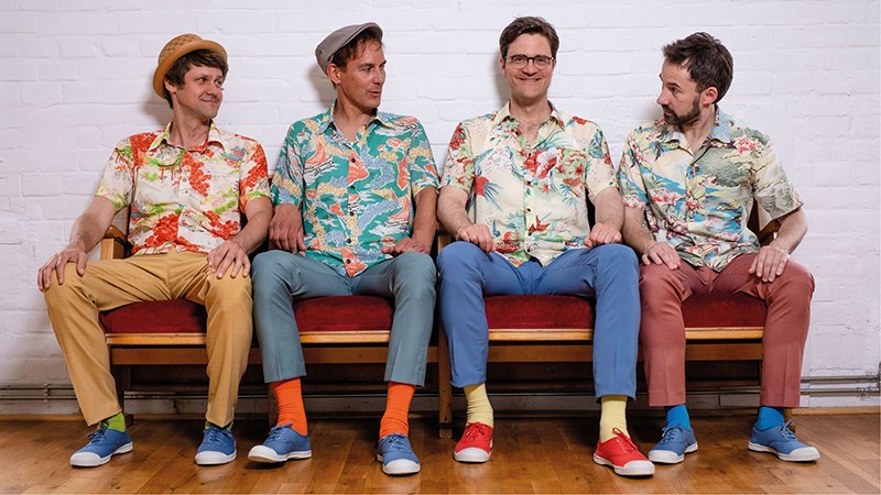 Bodo Wartke i zespół „SchönenGutenA-Band” // © Sven A. Hagolani_für AP Bodo Wartke i zespół „SchönenGutenA-Band” // © Sven A. Hagolani_für AP