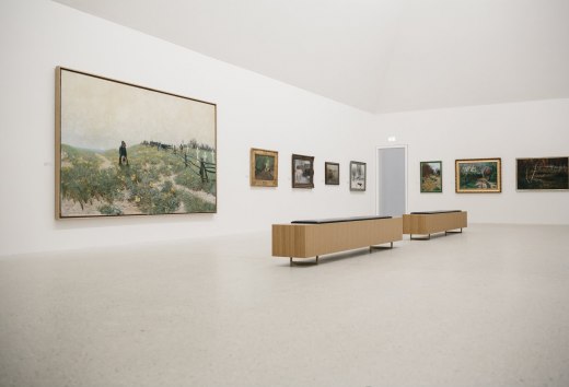 Tentoonstelling in Museum Ahrenshoop, © TMV/Roth