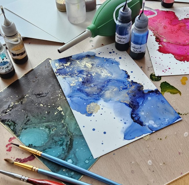 Hier geht es nicht um das Endergebnis sondern um den Prozess. Entdecke deine Neugierde & Kreativit&auml;t. // &copy; Sandra Gockel