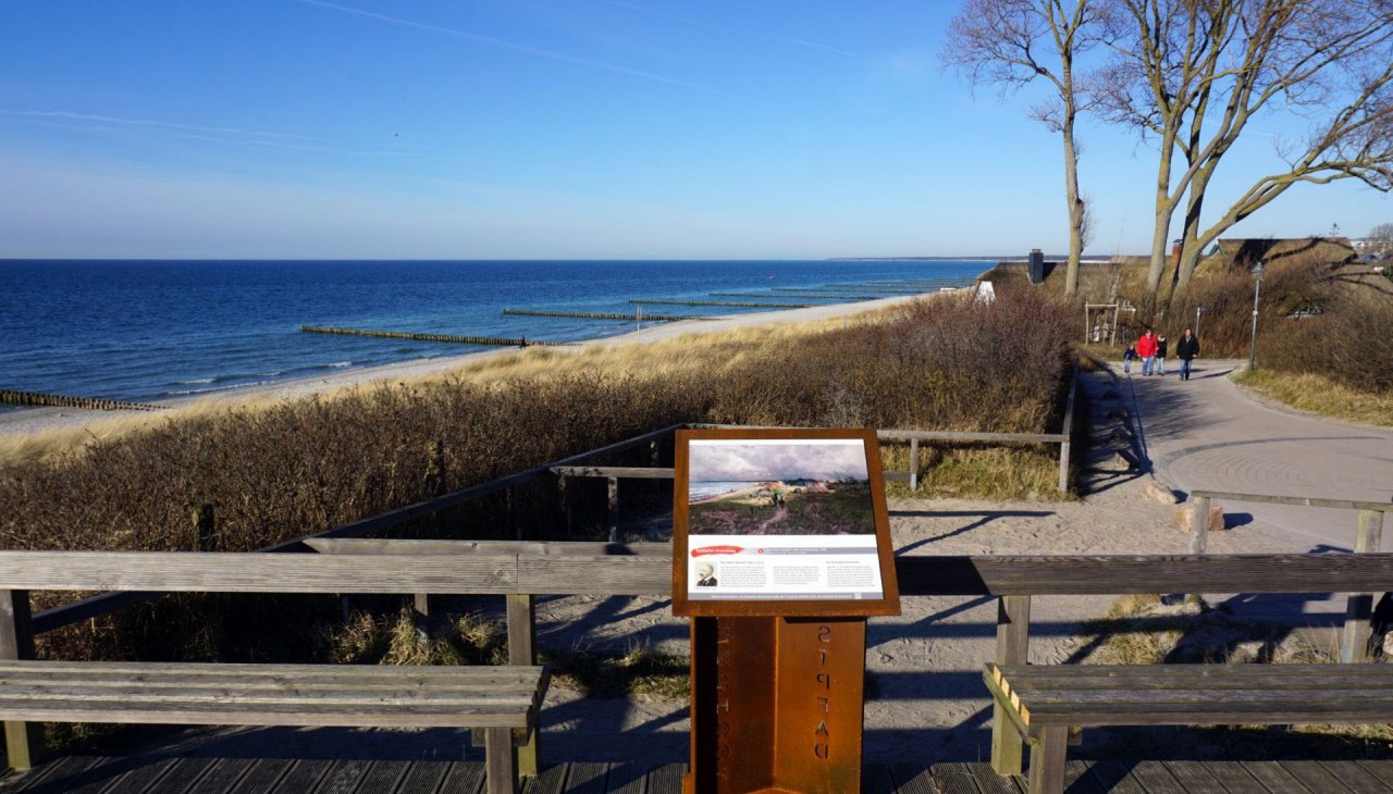 Szlak artystyczny Ahrenshoop, © Kurverwaltung Ahrenshoop · Foto Désirée Holzerland Szlak artystyczny Ahrenshoop, © Kurverwaltung Ahrenshoop · Foto Désirée Holzerland