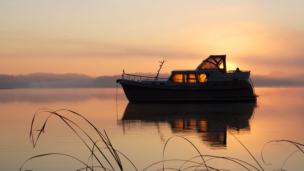 Het ideale proefseizoen - herfstvakantie op een woonboot, © Mortan Strauch