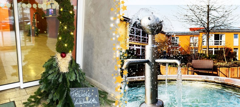 Huis "Am Mühlenberg" tijdens Advent, © Netzwerk für Menschen Huis "Am Mühlenberg" tijdens Advent, © Netzwerk für Menschen