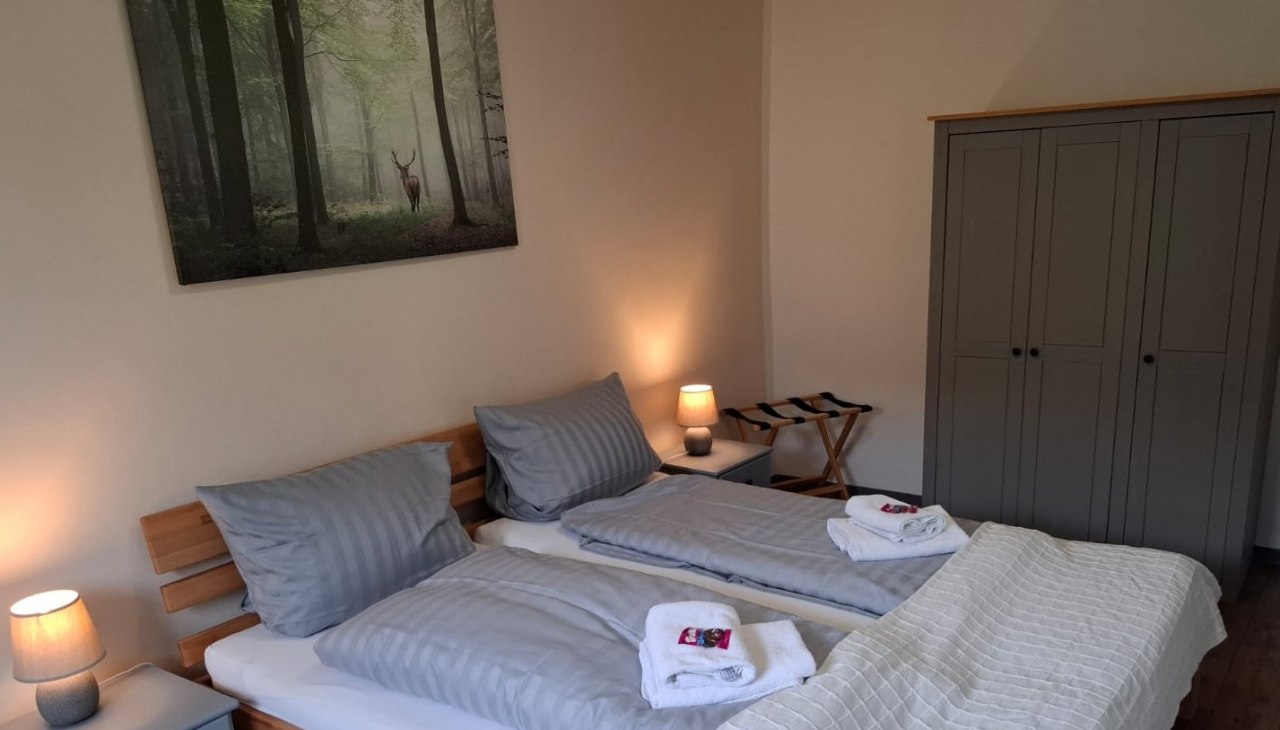 Our apartment with small single kitchen, © Pension Redefin GbR