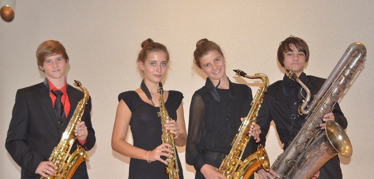 Kwartet Sax4you r&oacute;wnież nie może się doczekać występu na koncercie "Breathtaking". // &copy; Kon.centus