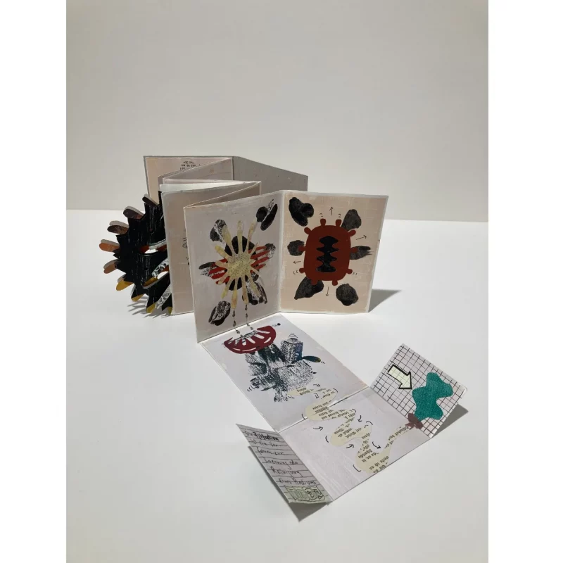 Leporello met uitklappers, 2024 // &copy; Bettina Follenius