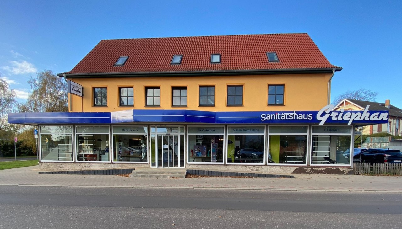Sklep z zaopatrzeniem medycznym Griephan, © Sanitätsfachgeschäft Griephan & bioreform