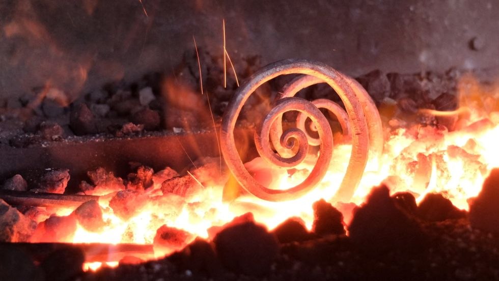 Life spiral in the fire, © Werner Wierich