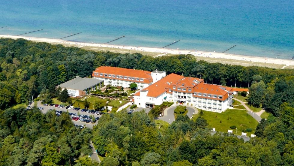 Aerial view of the hotel // © IFA Graal-Müritz Hotel, SPA & Tagungen Aerial view of the hotel // © IFA Graal-Müritz Hotel, SPA & Tagungen