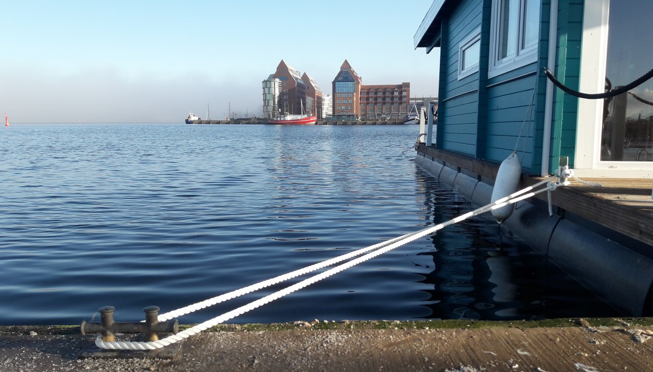 Sauna vlot in de stadshaven, © Ronald Kley Sauna vlot in de stadshaven, © Ronald Kley