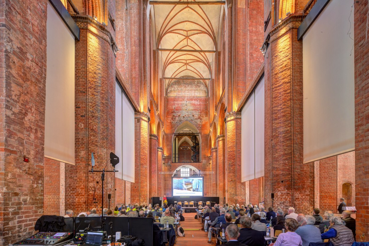 The Georgenkirche in Wismar is the ideal venue for conferences on brick architecture. // © Europ. Zentrum der Backsteinbaukunst e. V./ Eiko Wenzel The Georgenkirche in Wismar is the ideal venue for conferences on brick architecture. // © Europ. Zentrum der Backsteinbaukunst e. V./ Eiko Wenzel
