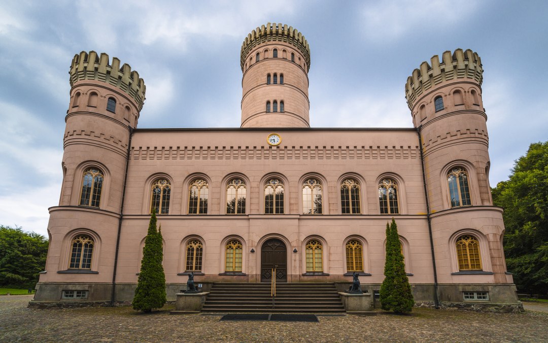 Buitenaanzicht van het jachthuis Granitz, © SSGK MV / Timm Allrich