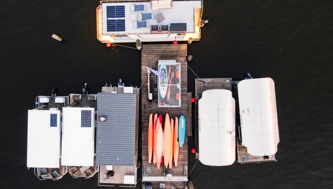 Vindua Houseboats Schwerin, © Sven Sprindt / SCHELFWERK.de