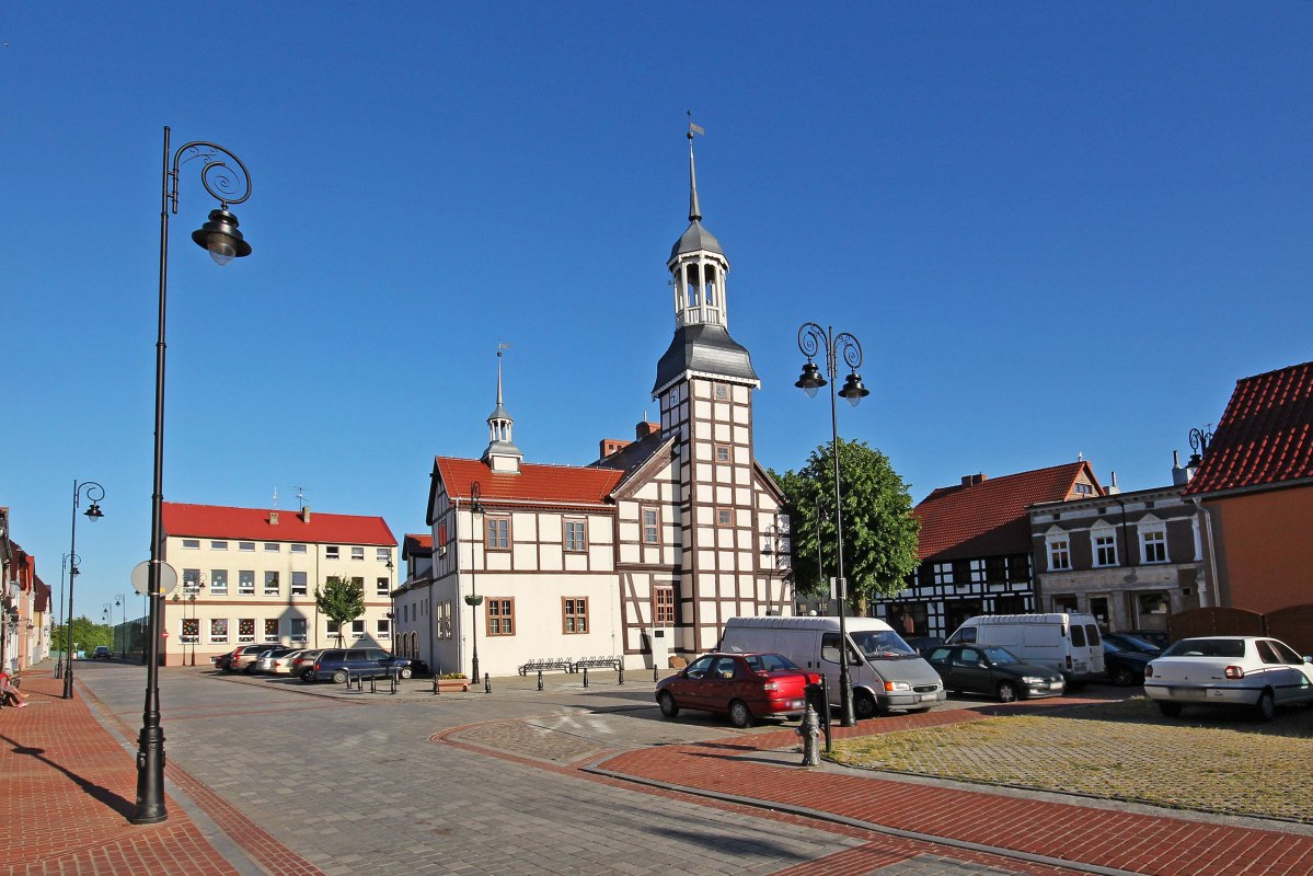 Town hall in Nowe Warpno, &copy; Pomorze Zachodnie
