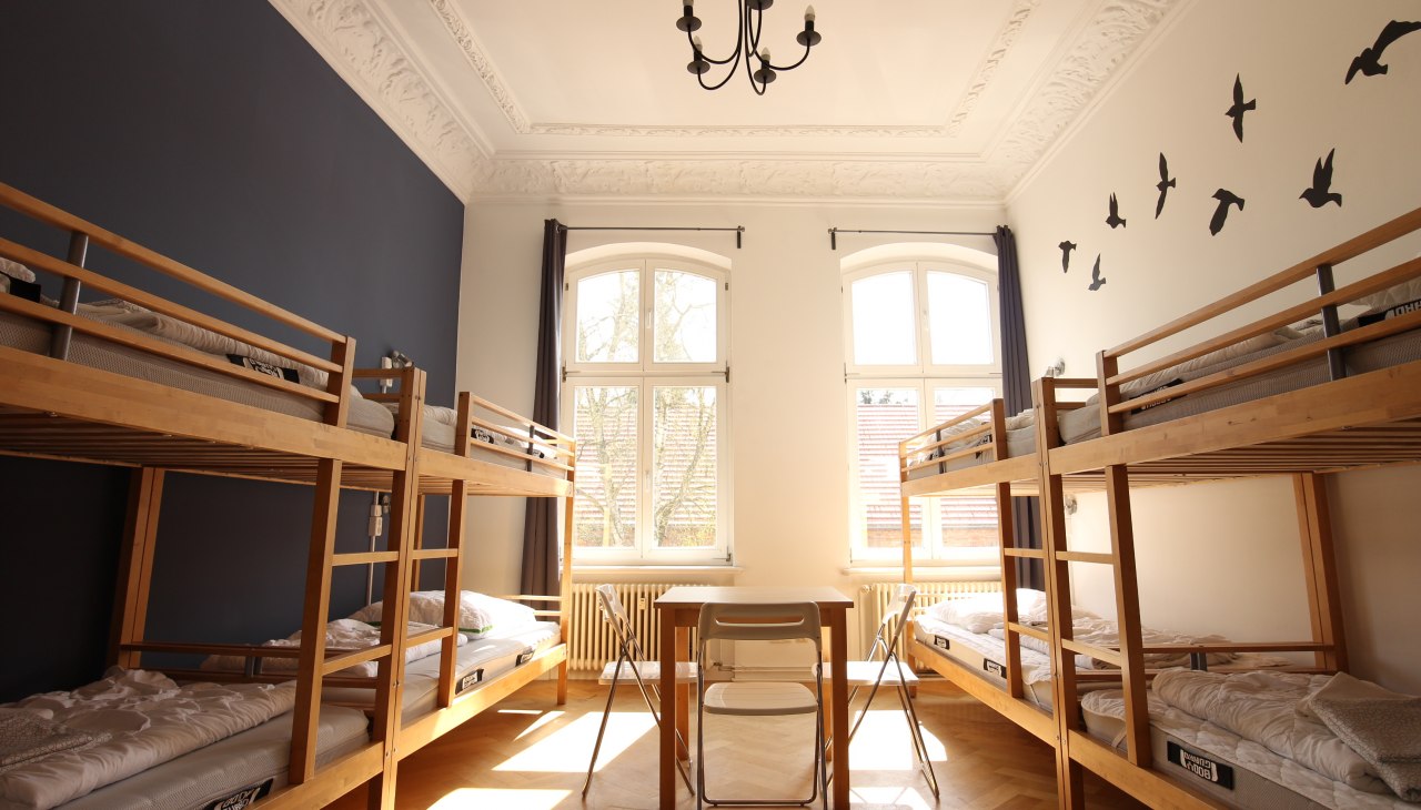 Gedeelde kamer in het hostel, &copy; Blue Doors Hostel