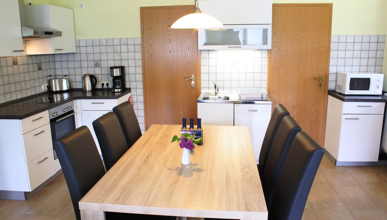 De keuken in vakantieflat 2, © Frank Krüger De keuken in vakantieflat 2, © Frank Krüger