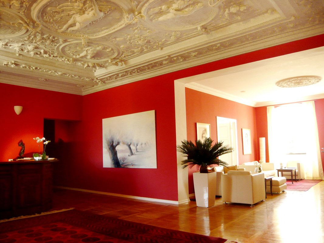 Foyer na najwyższym piętrze // © Schloss Spyker Foyer na najwyższym piętrze // © Schloss Spyker