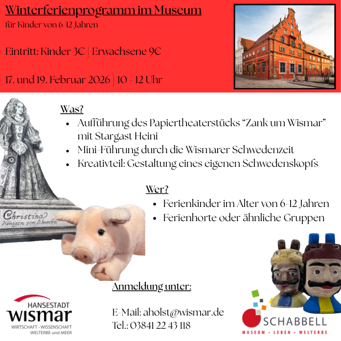 &copy; Stadtgeschichtliches Museum der Hansestadt Wismar | SCHABBELL