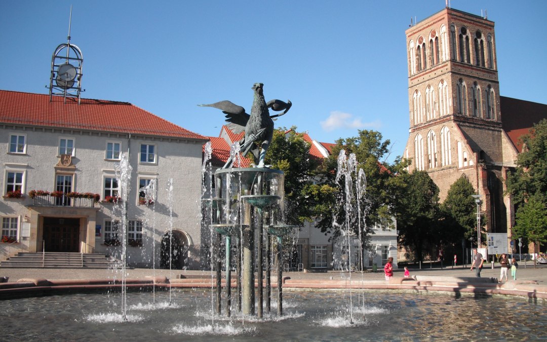 Marketplace in Anklam, © Tourismusverband Vorpommern e.V.