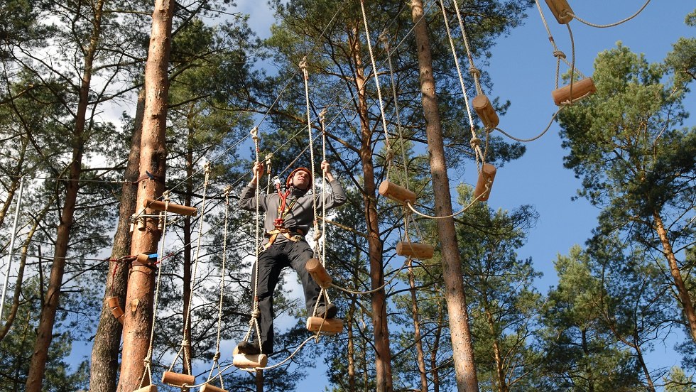 Ontspanning op grote hoogte. De focus ligt op plezier! // © Haveltourist Ontspanning op grote hoogte. De focus ligt op plezier! // © Haveltourist