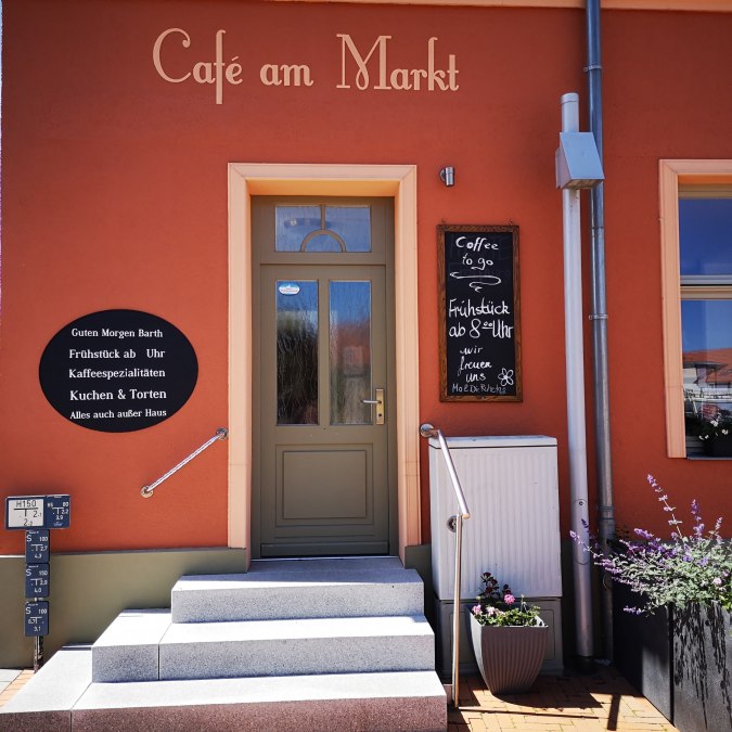 Wejście do kawiarni, © Kaffeehaus Barth