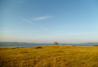 View from the Prosnitz redoubt in the direction of Stralsund., &copy; Tourismuszentrale R&uuml;gen