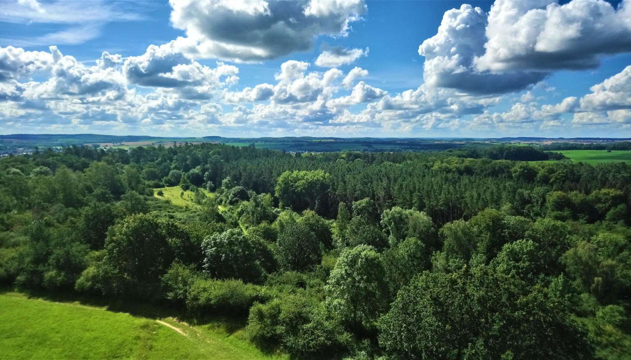 Widok krajobrazu z pomnika, &copy; Jana Koch