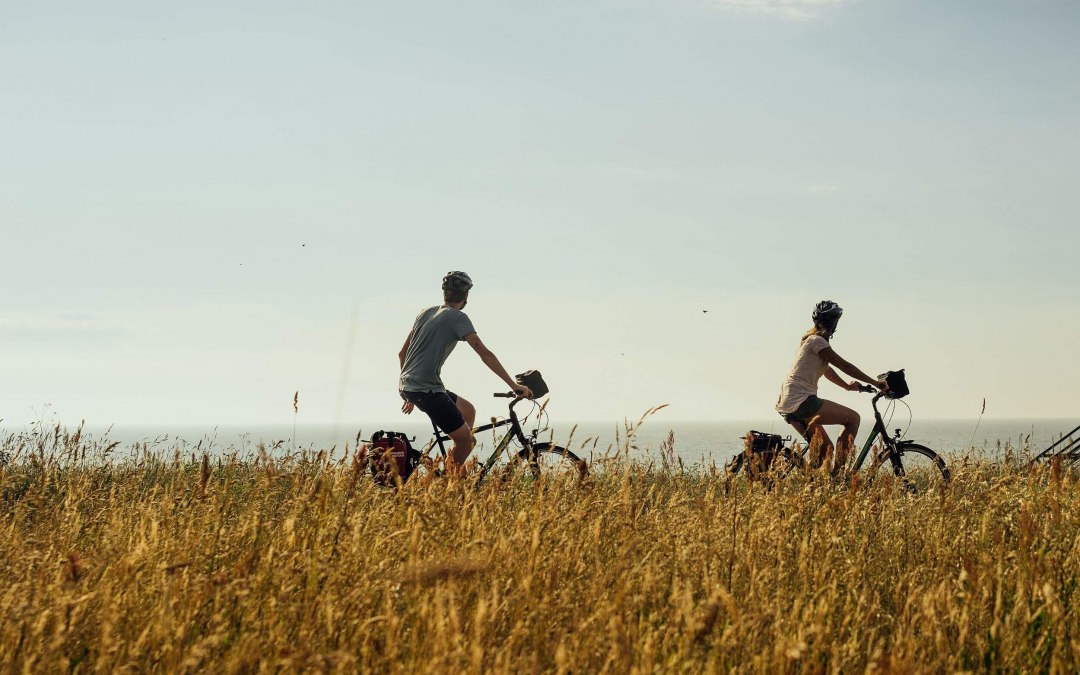 Fietstocht langs de kliffen bij Wustrow // © MV-T/Gänsicke Fietstocht langs de kliffen bij Wustrow // © MV-T/Gänsicke