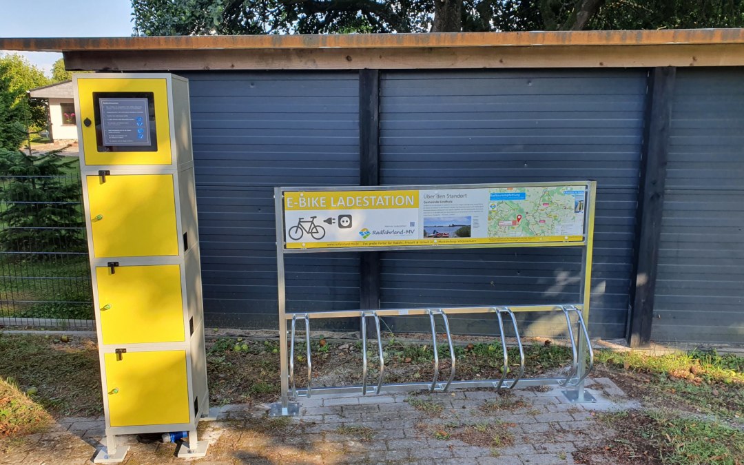 e-bike-charging-station-breesen, © Amt Recknitz-Trebeltal