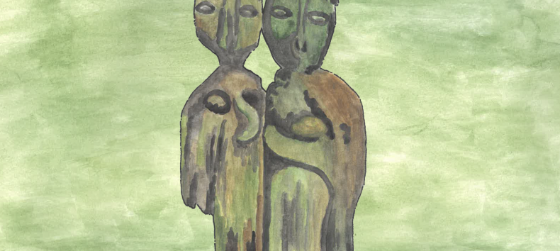 Doppelköpfiger Idol der Lutizen ein Slawenvolk am Tollensesee // © Müritzeum Doppelköpfiger Idol der Lutizen ein Slawenvolk am Tollensesee // © Müritzeum