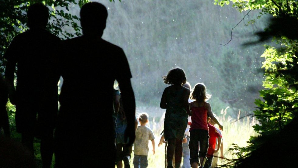 We verkennen samen actief de natuur! // © Kolping Ferienland Salem We verkennen samen actief de natuur! // © Kolping Ferienland Salem