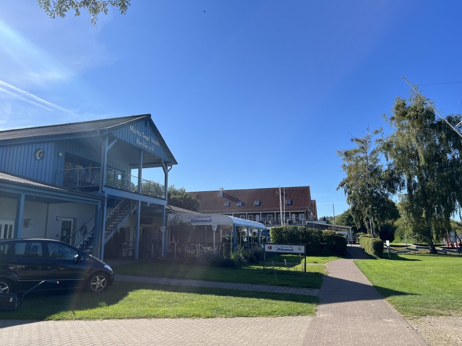 Harbor restaurant "Möwennest", © TDG Rechlin mbH Harbor restaurant "Möwennest", © TDG Rechlin mbH